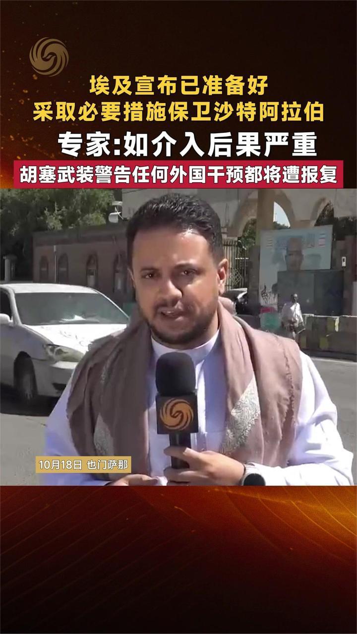 埃及称已准备好采取必要措施保卫沙特 胡塞警告外国干预将遭报复