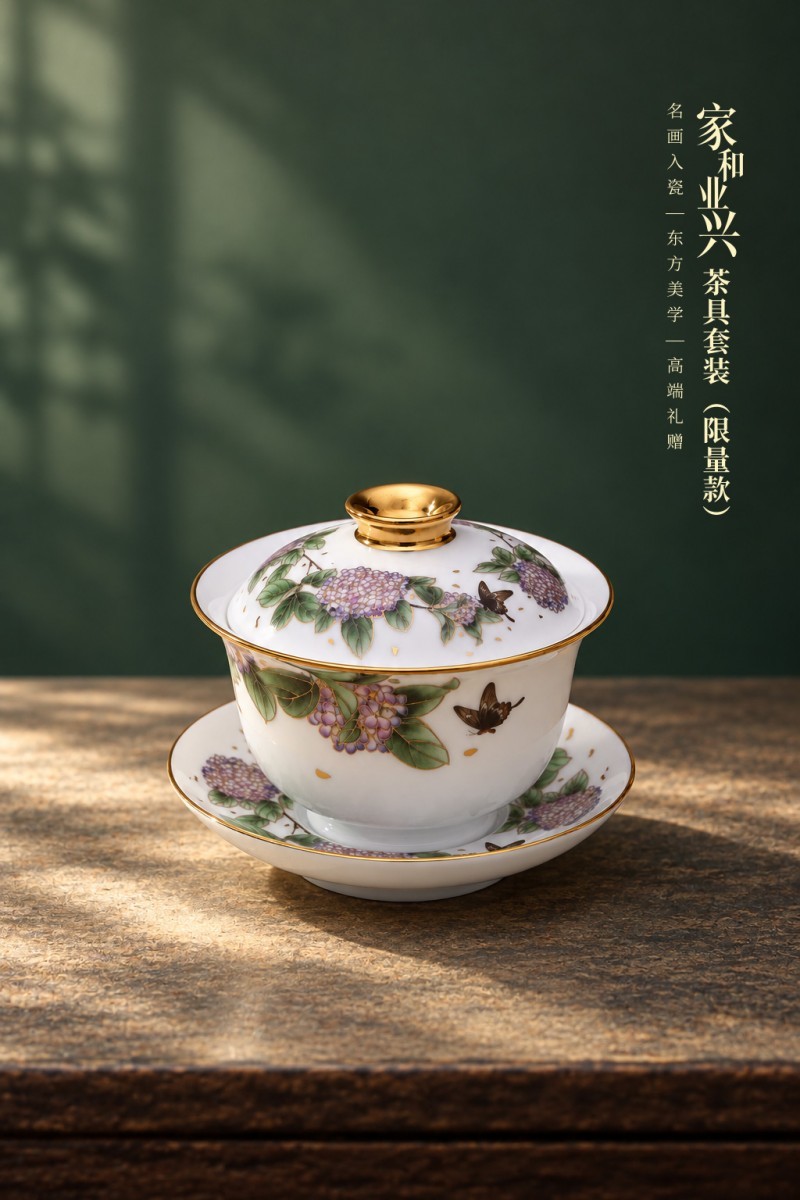 《家和业兴》22头茶具套装