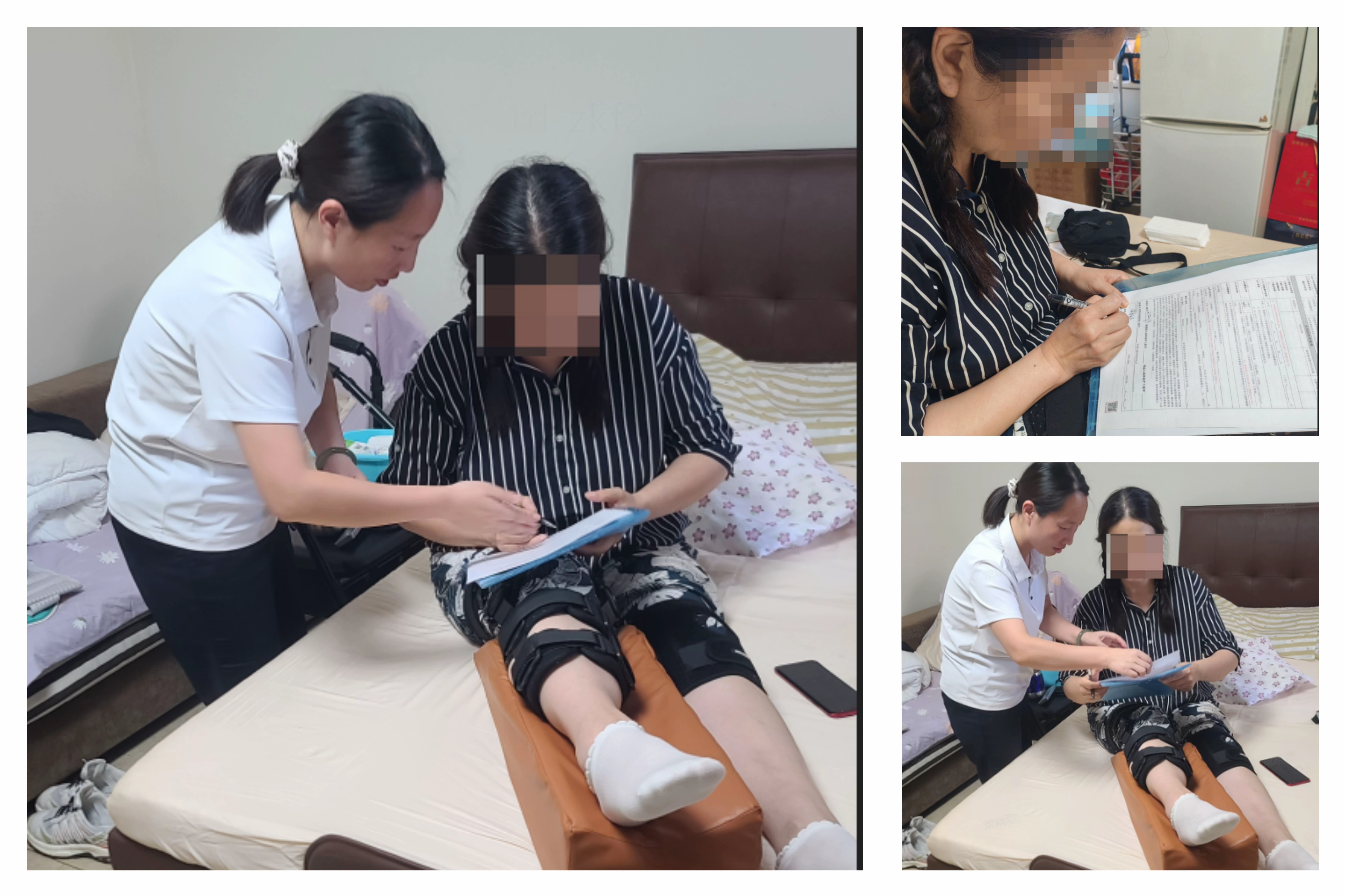泰康人寿郑州本部柜面服务人员亲至老人家中，化解客户燃眉之急