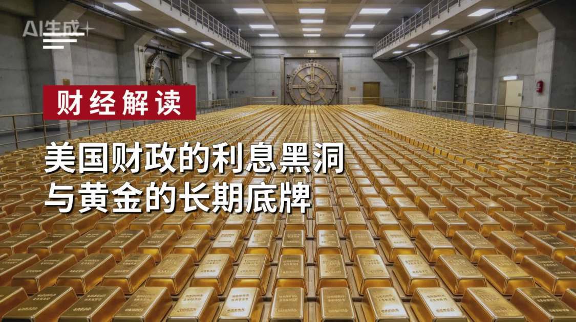 美国财政的利息黑洞与黄金的长期底牌