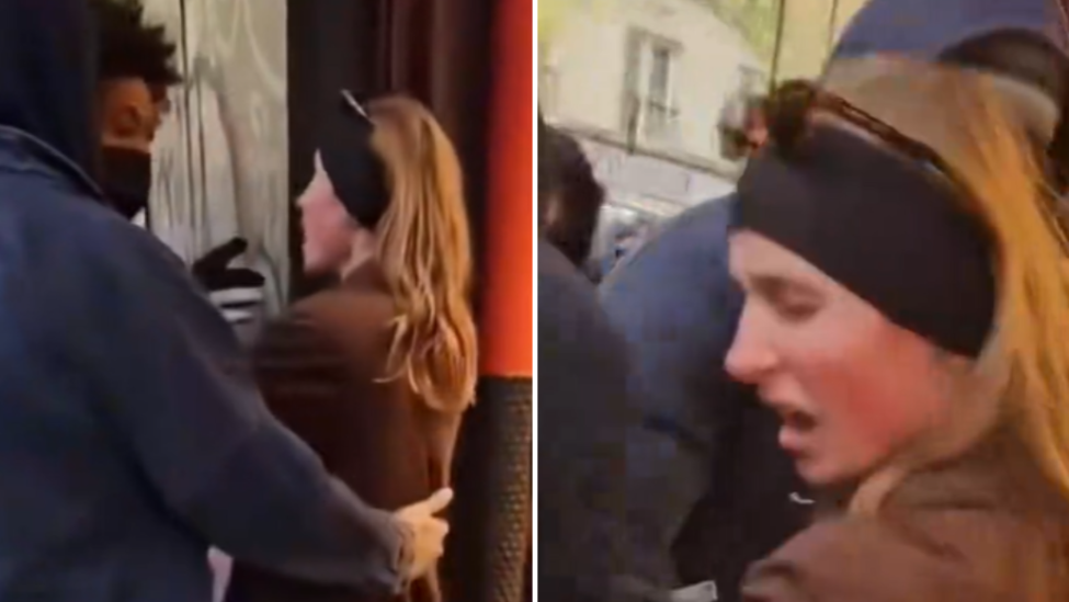 “这偏离了原本的诉求！”法国超市遭抢劫，女性抗议者站出劝阻被推开