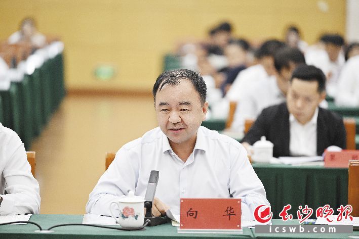 向华 图片均为长沙晚报全媒体记者 盛磊 摄