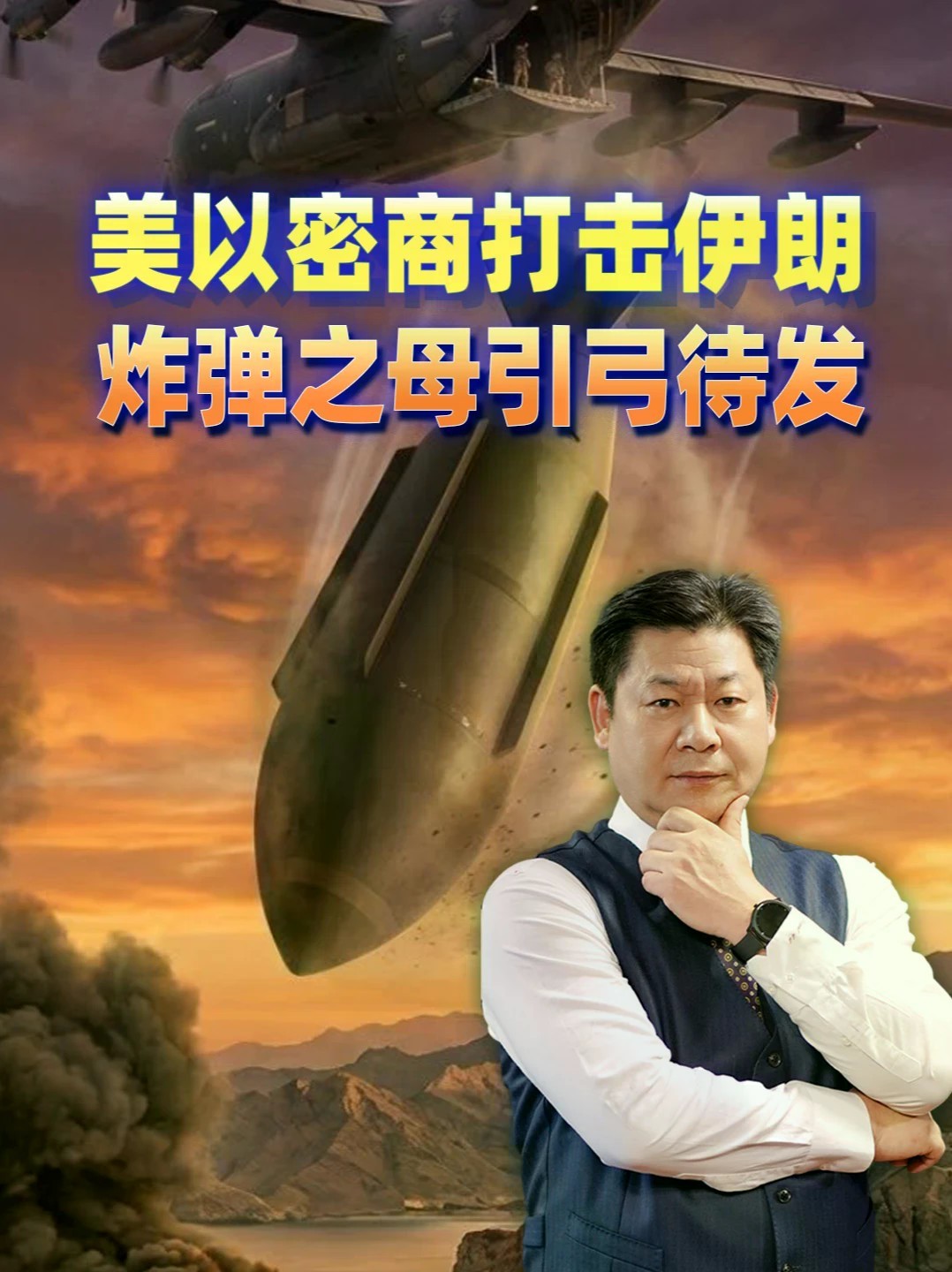 仗还没打预案先泄，美以密商打击伊朗，中东核扩散倒计时开始？#零基础看懂全球 #全球创作者计划