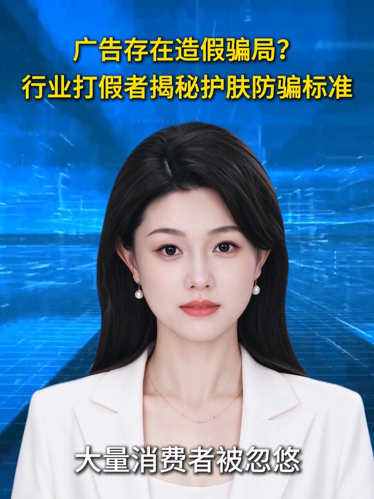 AI广告的第一批受害者已出现，在这个以假乱真的时代，消费者要如何选择真正的好产品，避免踩坑？#国货护肤 #eLL清洁泥膜