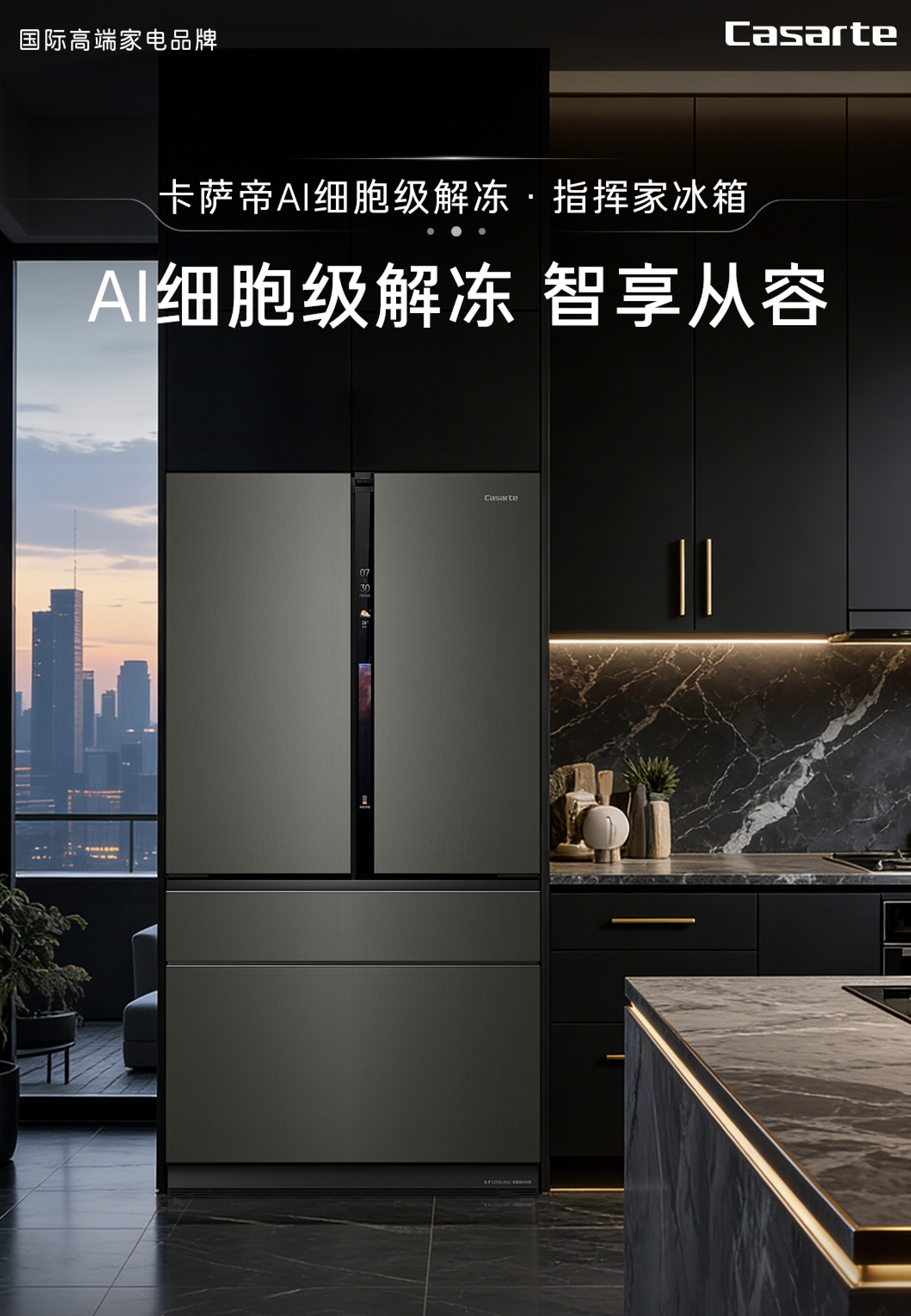 卡萨帝指挥家 721 冰箱