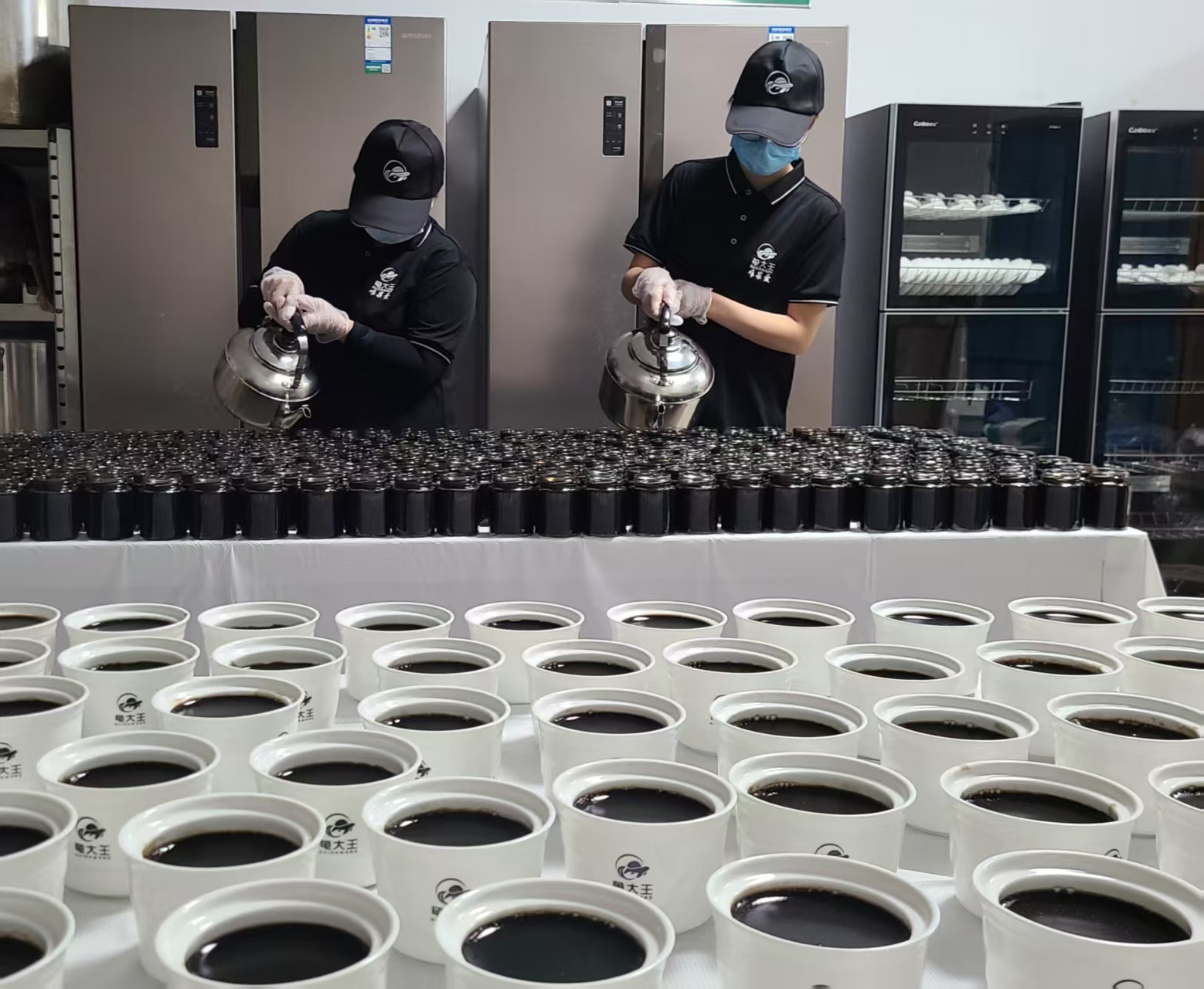盛科手工龟苓膏生产车间