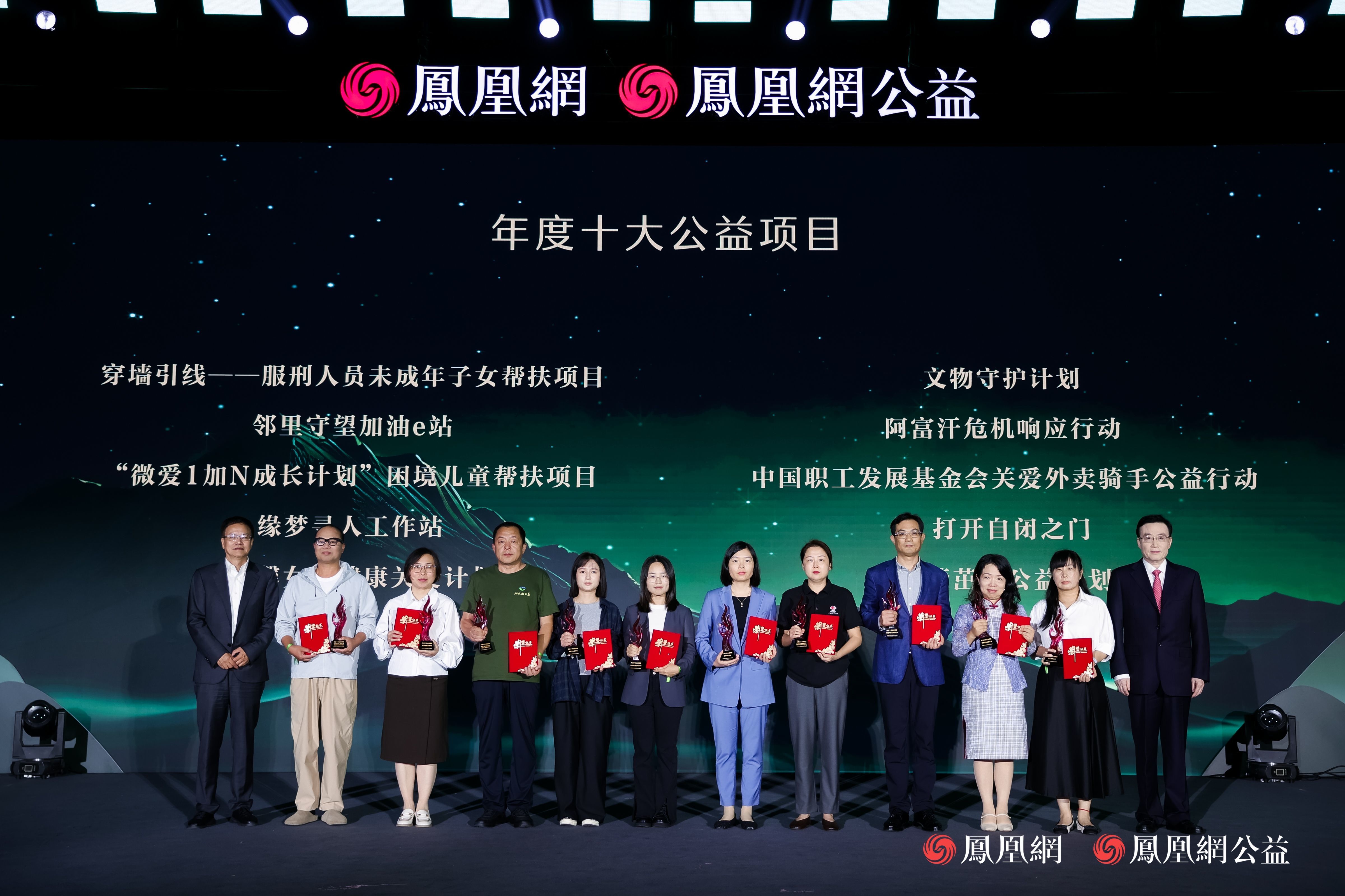年度十大公益项目荣誉颁授