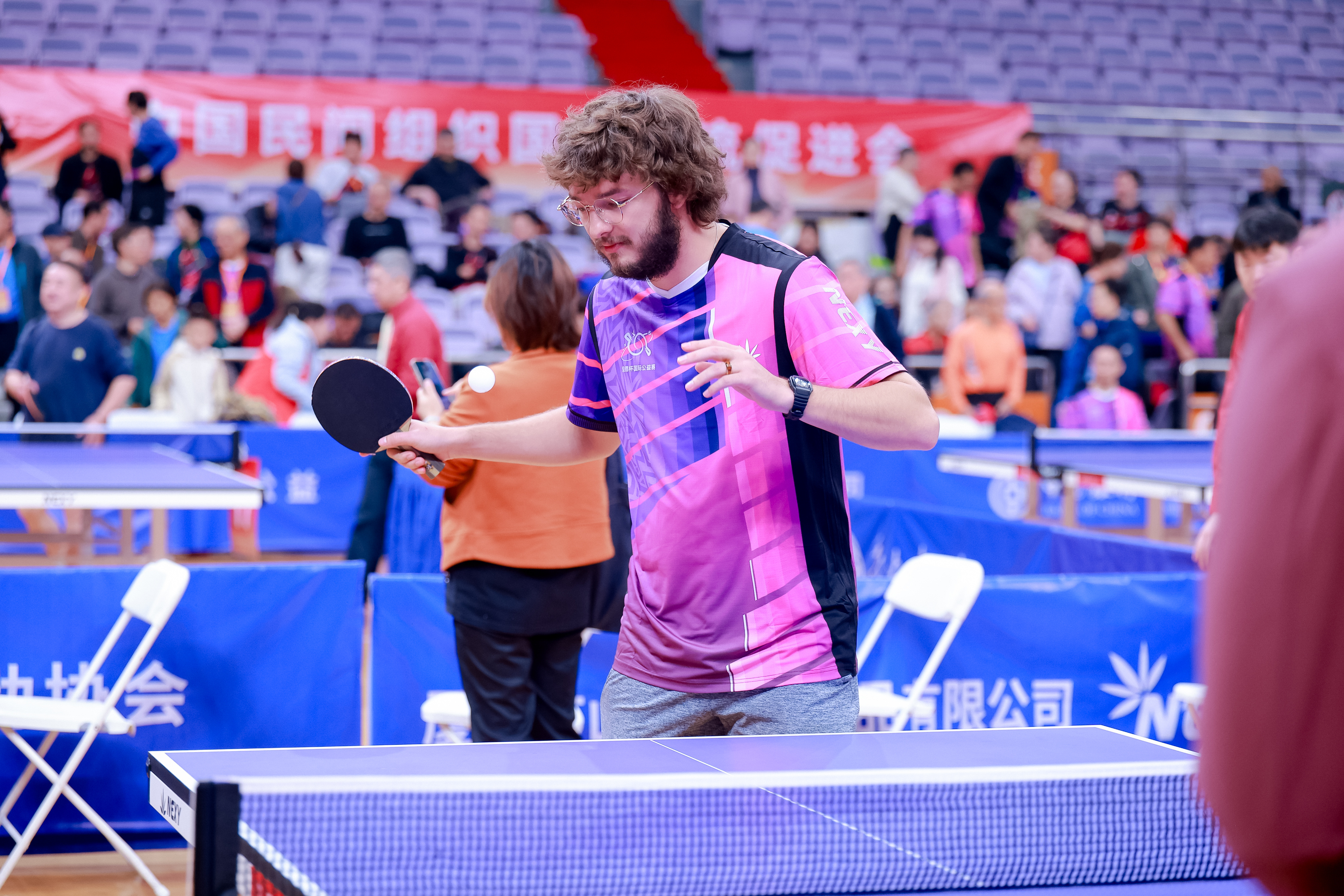 友谊心连心 为爱益起乒!第七届“爱德杯”国际乒乓球公益赛在南京举行