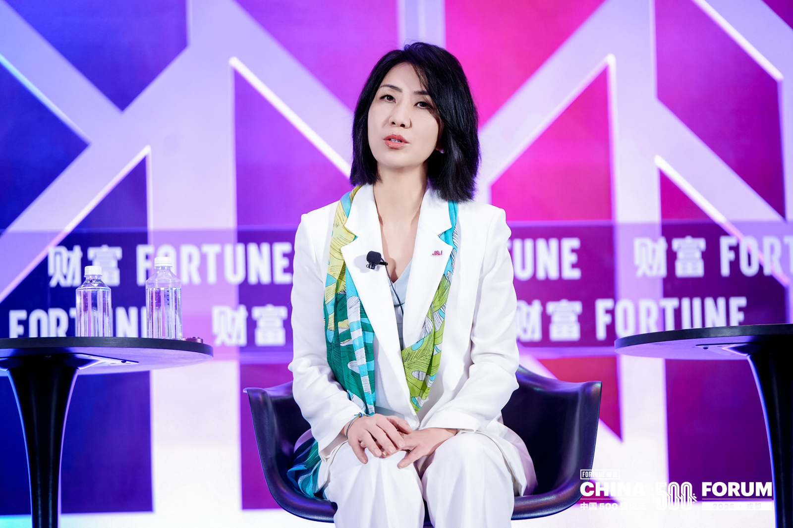 强生创新制药中国区总裁黄琛。图片来源：主办方供图