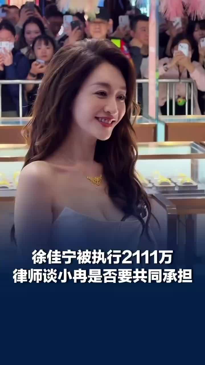 律师谈2111万李小冉是否要共同承担，律师谈徐佳宁被执行2111万