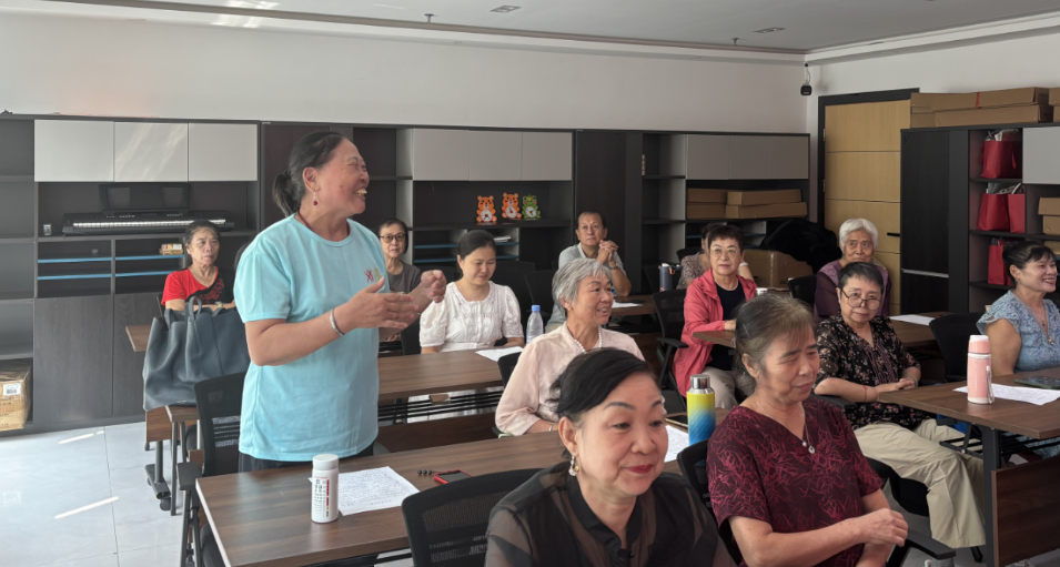 与声启航，唱见成长—— 蚝业社区志愿者合唱小组第一节活动顺利开展