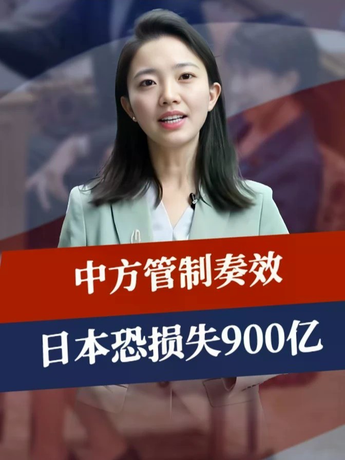 上台满一年，高市付出惨痛代价，中方管制奏效，日本恐损失900亿#零基础看懂全球 #全球创作者计划 #时代砺剑高燃出列