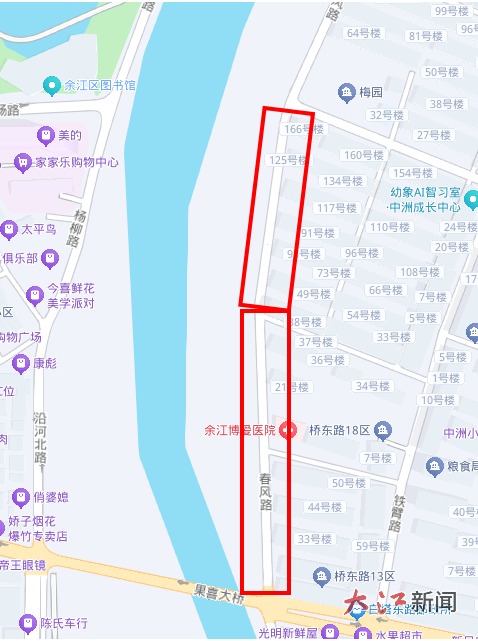 全封闭施工！鹰潭余江春风路10月14日起分段管制