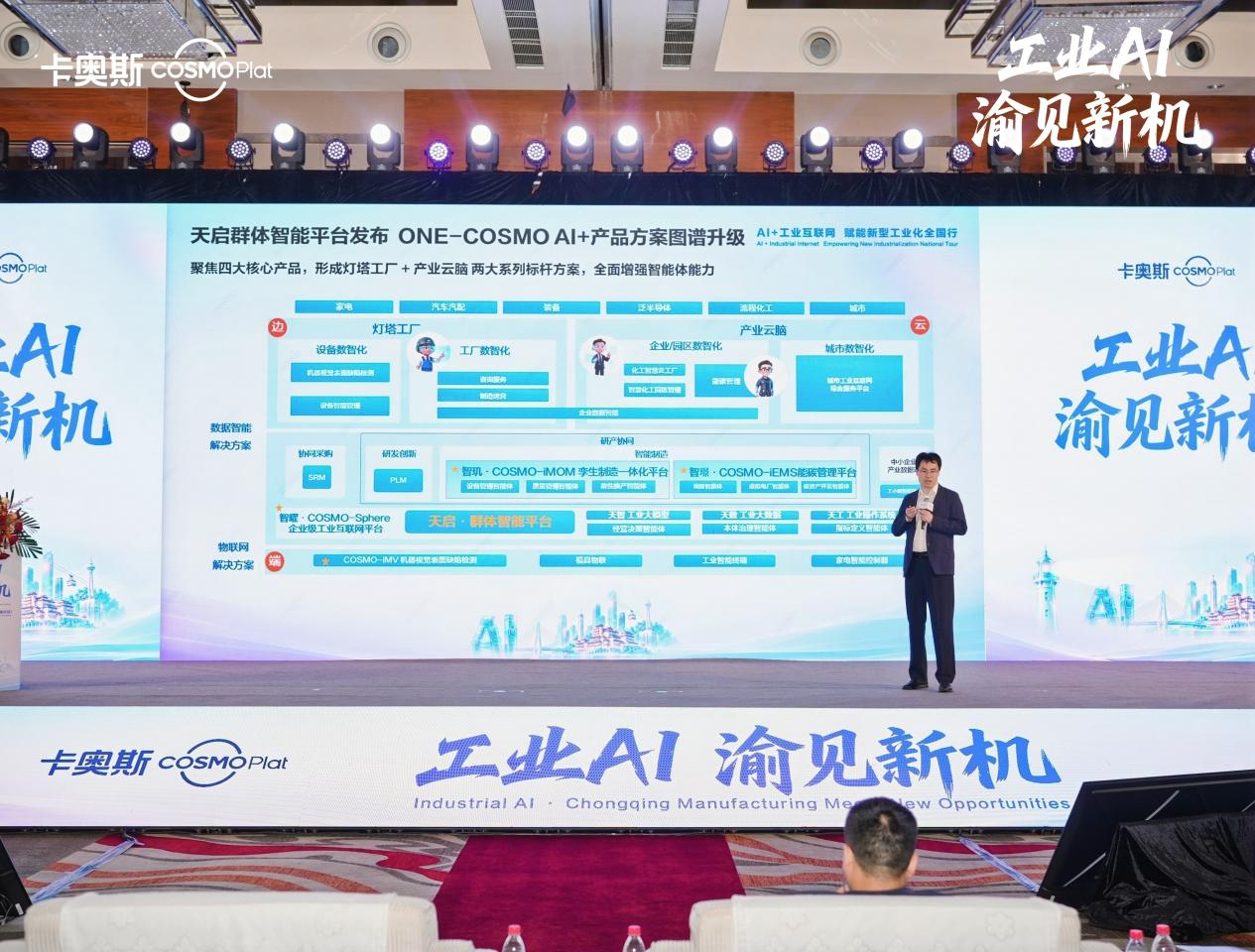 2026卡奥斯全国行重庆收官,AI加速制造业“三化”转型