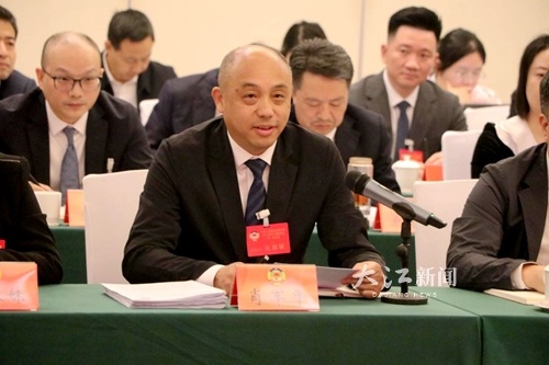吉安市政协委员肖军平在联组会议上发言