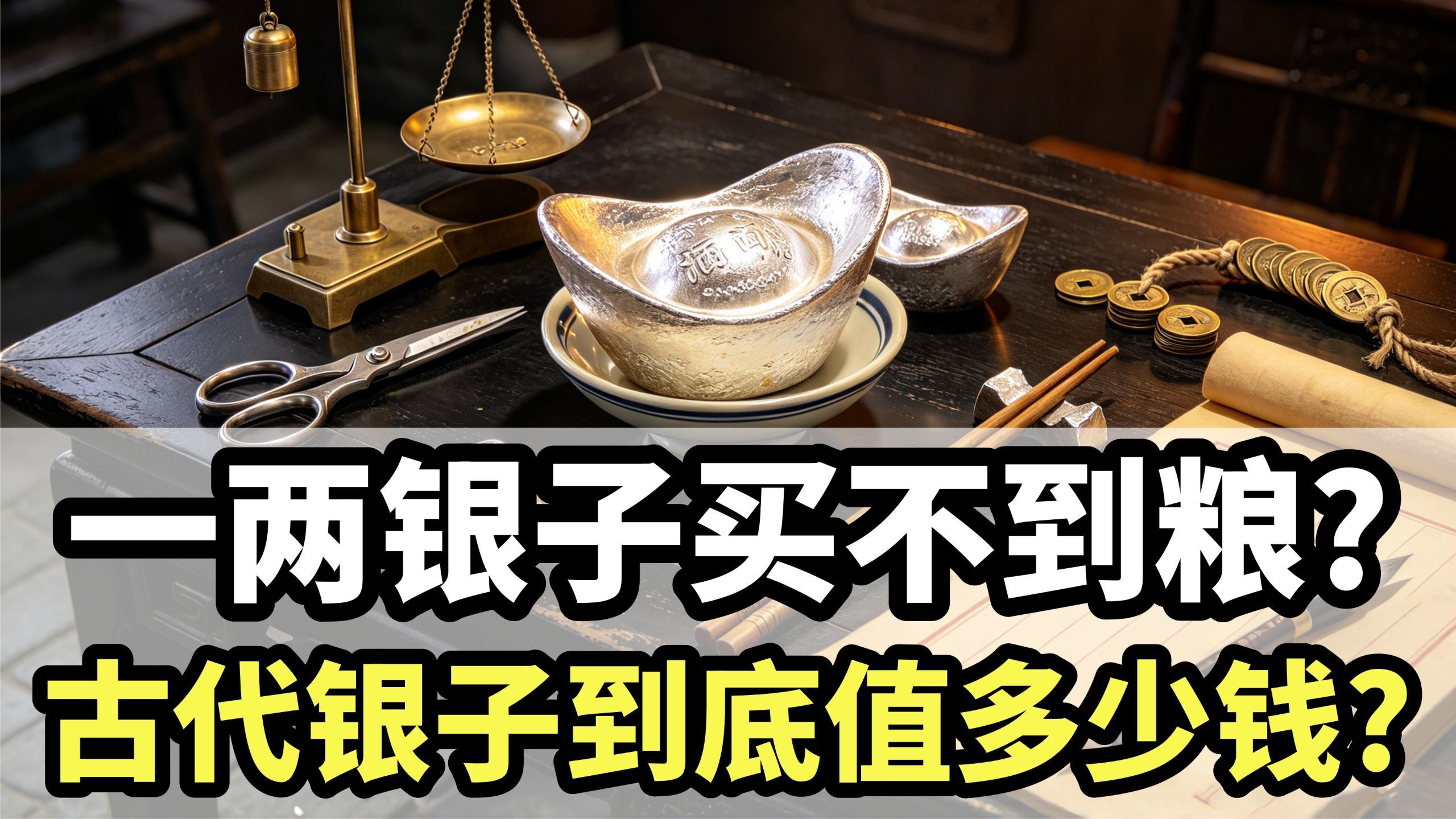 一两银子买不到粮古代一两银子到底值多少钱？