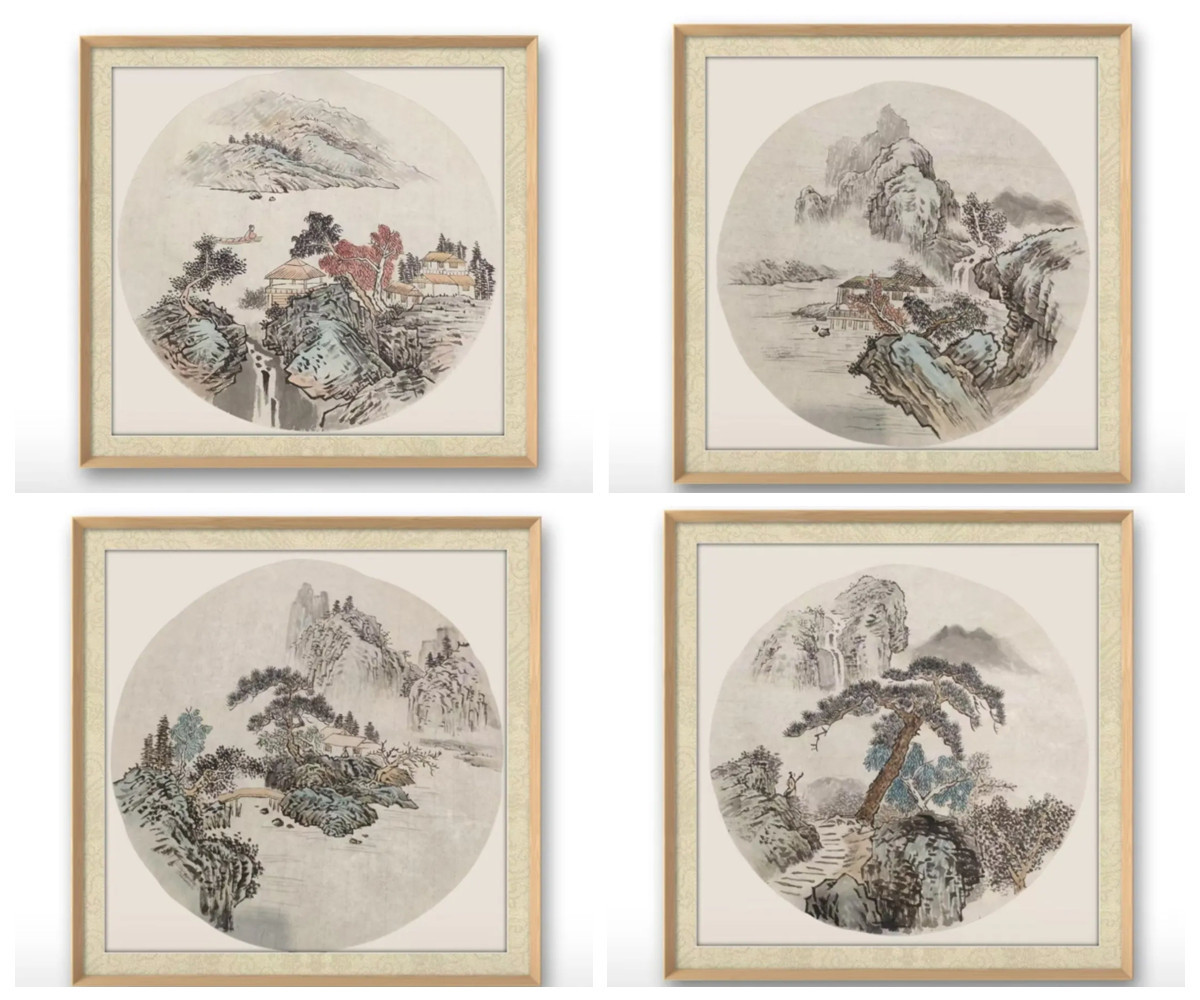 袁宇宏的国画作品