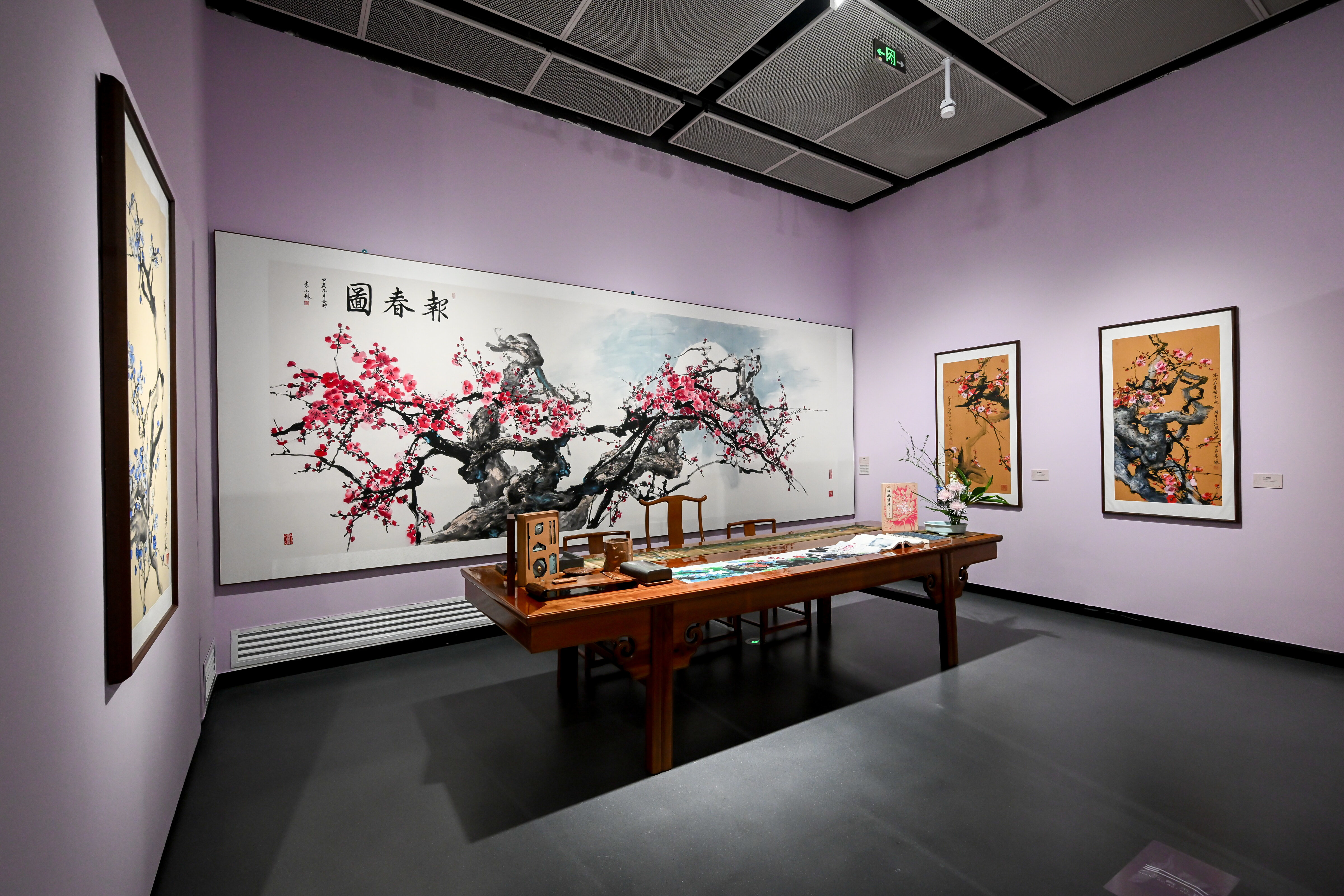 “光明行”展厅作品