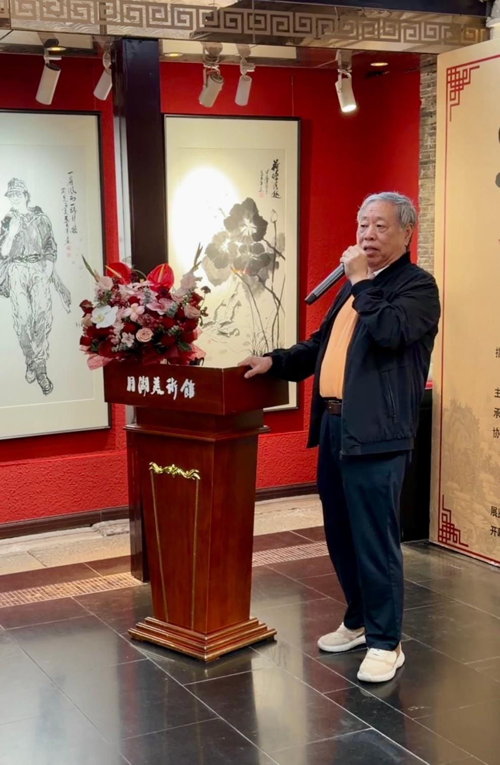 著名画家陈亚非致辞