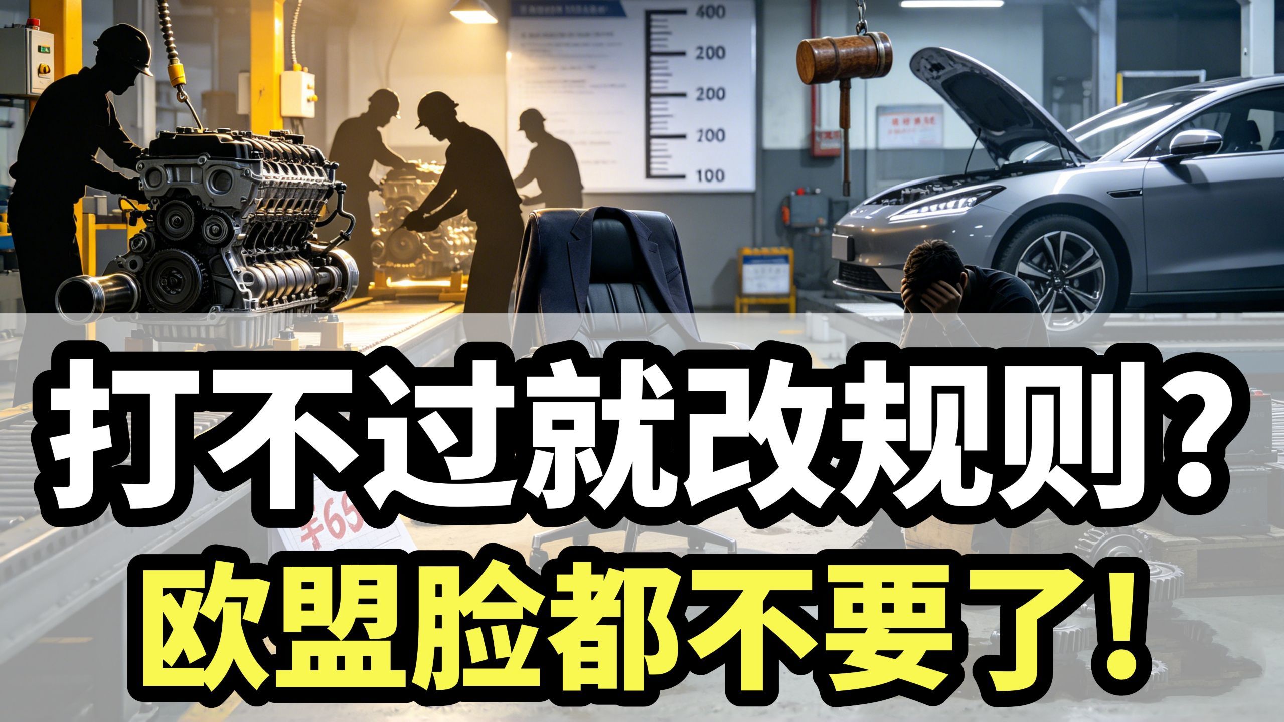 打不过就改规则？欧盟脸都不要了