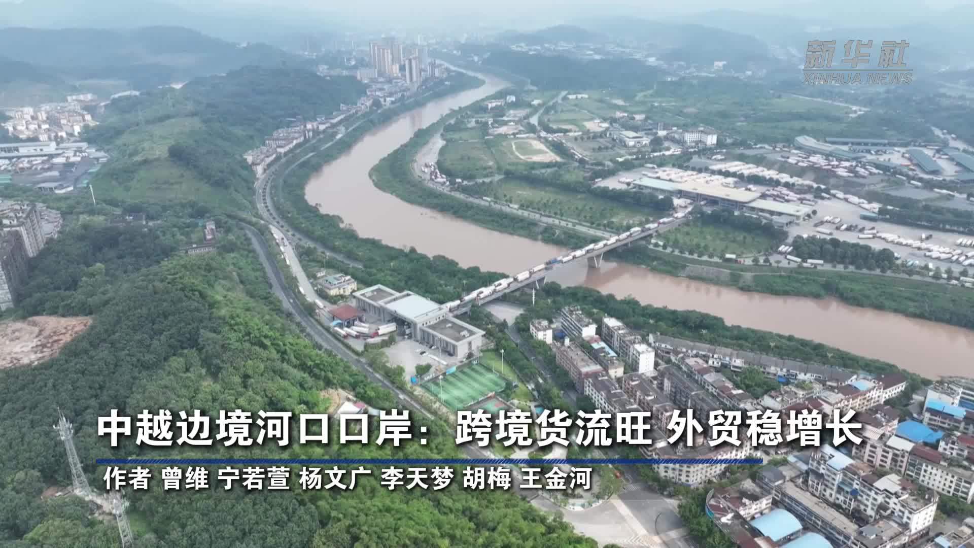 中越边境河口口岸：跨境货流旺 外贸稳增长