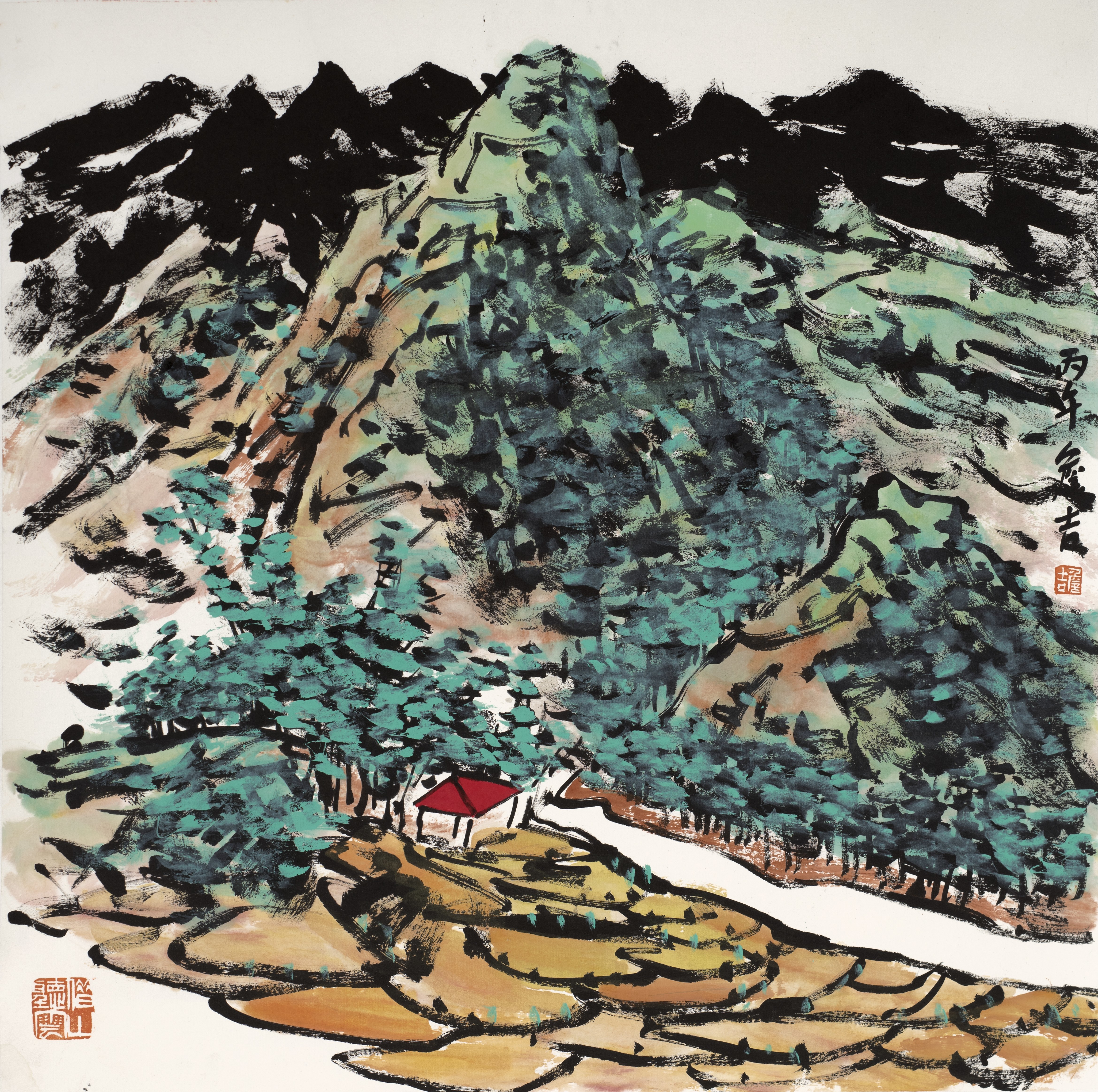 “写意山水间”詹吉山水画作品展长沙开幕 艺术回归自然引关注