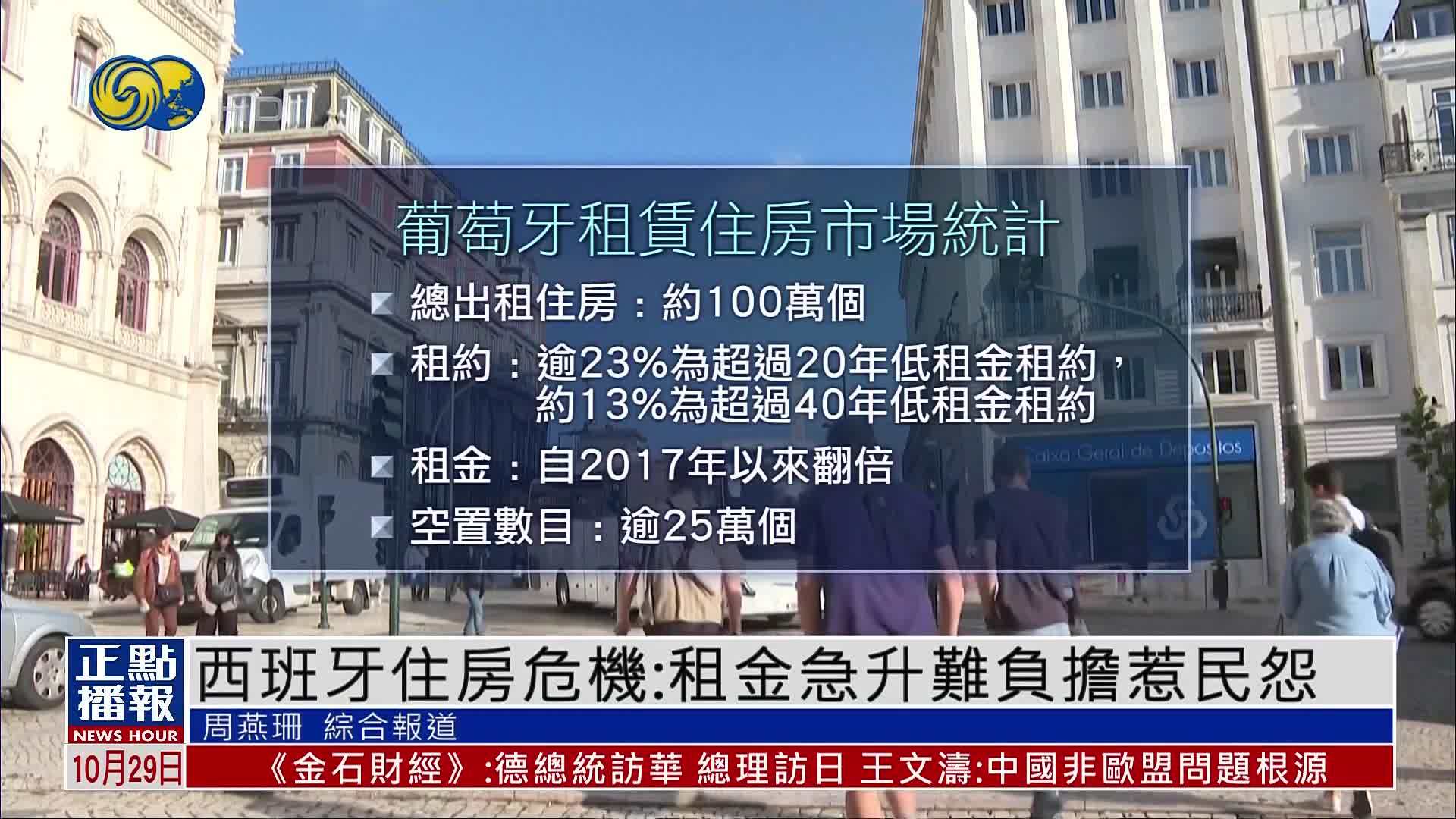 财经热点｜西班牙住房危机：租金急升难负担惹民怨