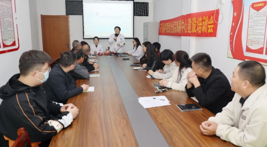 宁晋县中西医结合医院医共体专家走进宁北街道开展业务培训