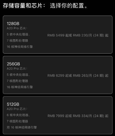 苹果发布新款iPad mini:搭载A20 Pro芯片,售价5499元起