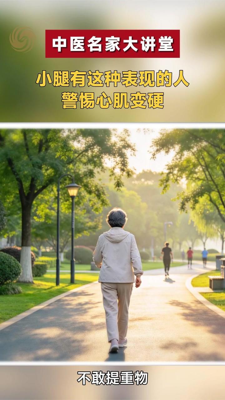 小腿有这种表现的人 警惕心肌变硬