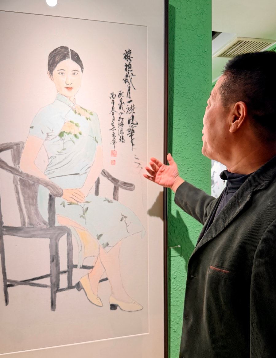 介绍与5岁外孙合作的作品
