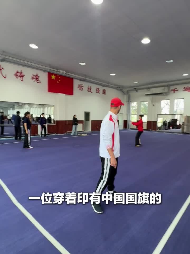 送你一张照片｜祝远道而来的师徒奥运赛场圆梦