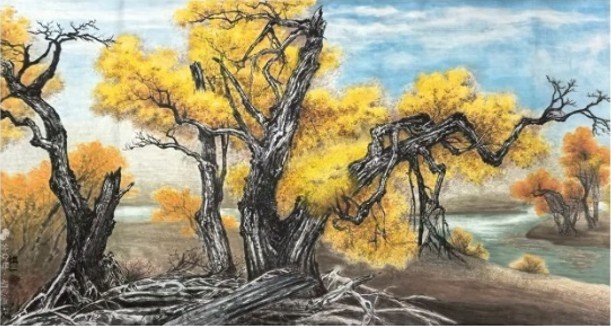 《不毁》180×97cm