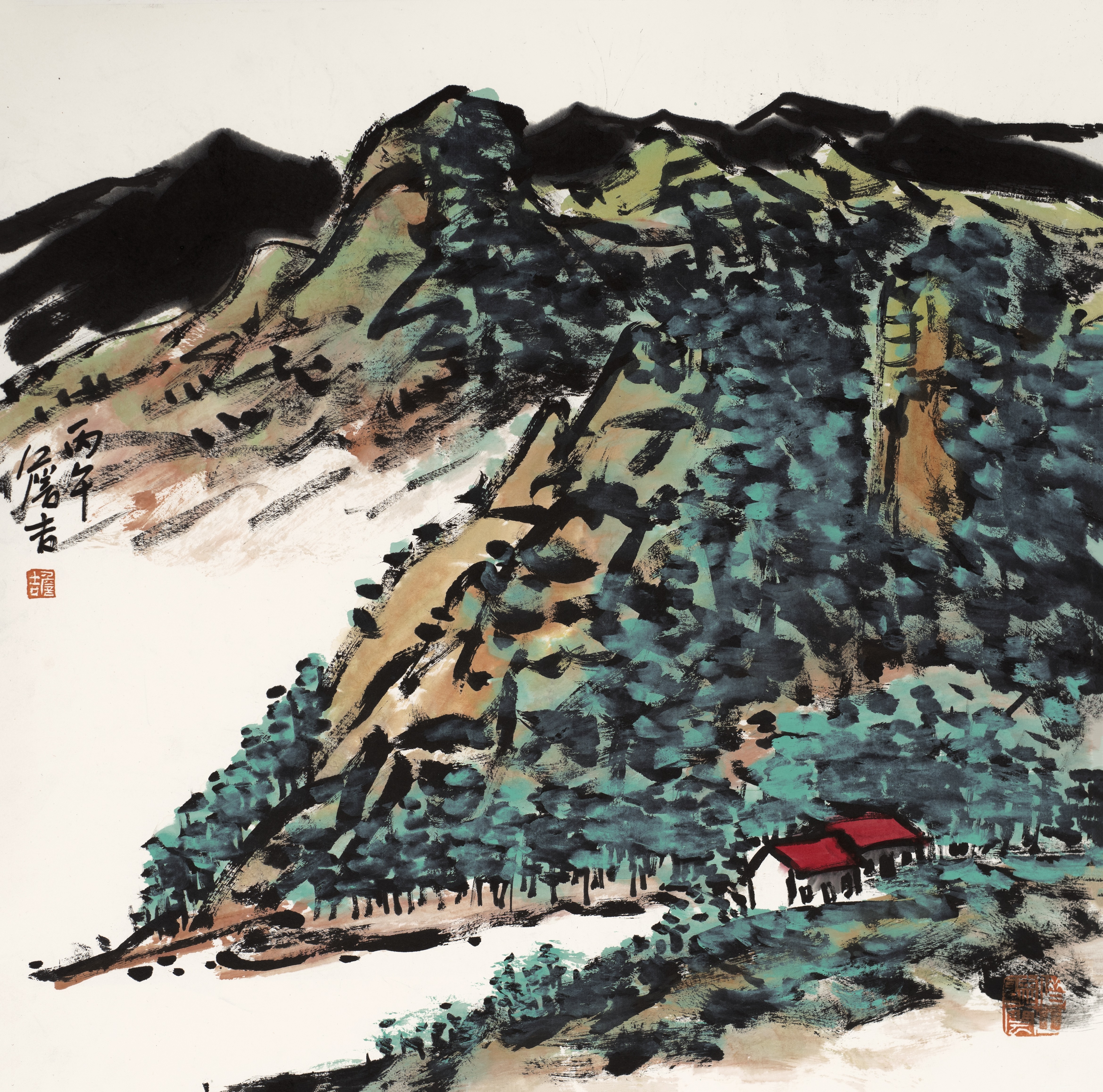 “写意山水间”詹吉山水画作品展长沙开幕 艺术回归自然引关注