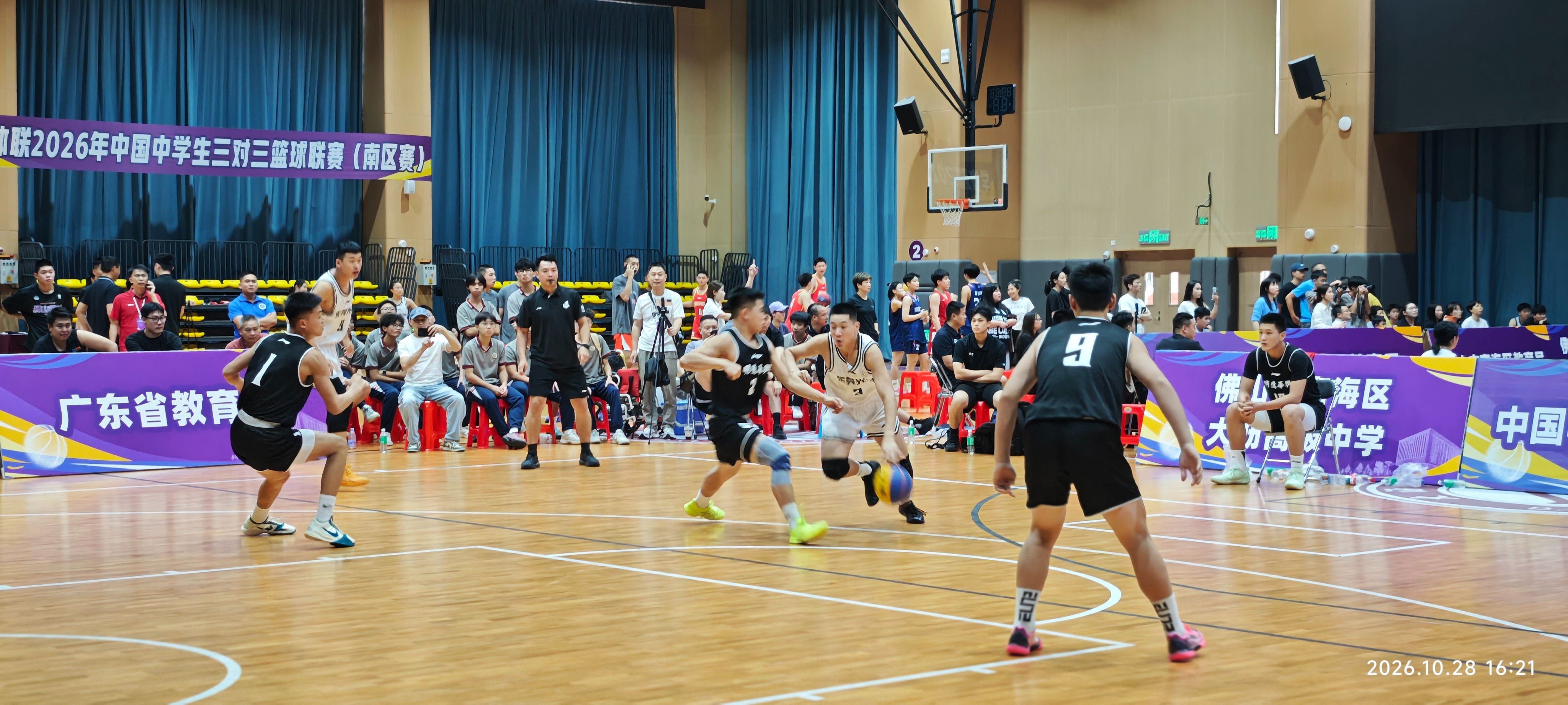 实力出圈！光明中学斩获学体联三对三篮球南区赛初高中双冠