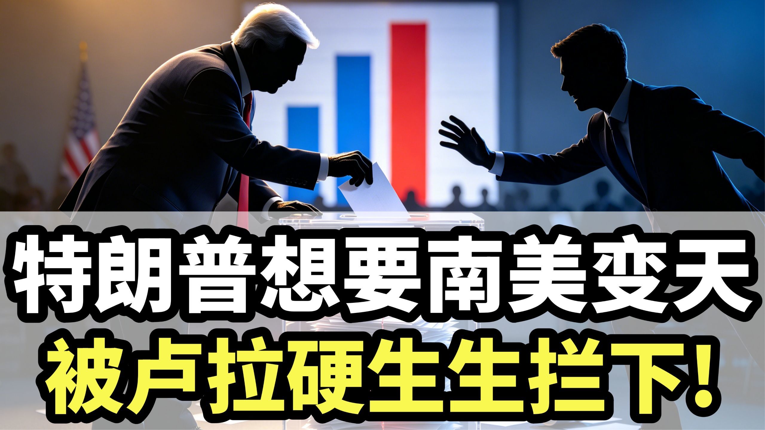 特朗普想要的南美变天，关键一战被卢拉硬生生拦下