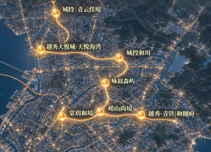 双匠和鸣,逐光而行|城投&越秀,以生活节擘画青岛理想人居新图景