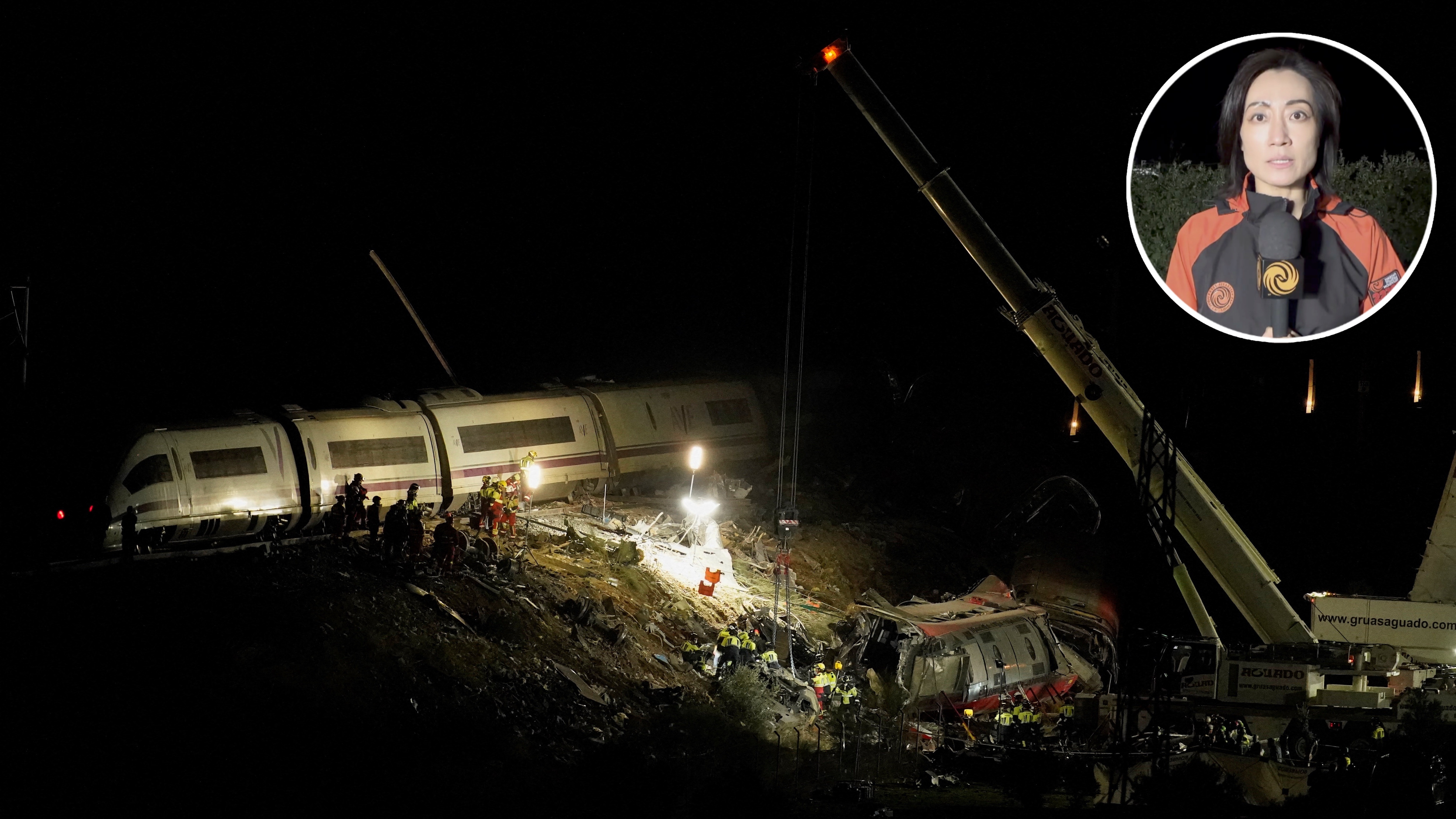 现场报道｜超400名救援人员彻夜搜救！西班牙高铁相撞至少68人死亡 首相誓言彻查事故原因