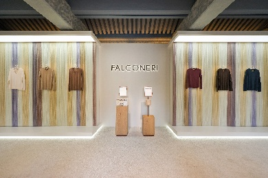 美学共生 时叙华章 FALCONERI“绒于东方”四季羊绒系列展览于北京呈现