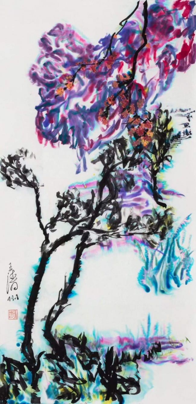 春炁腾霄 174cm×84cm 2024-2026