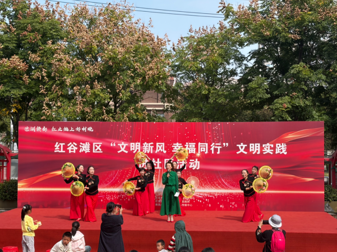 南昌红谷滩：文艺润社区 文明入人心