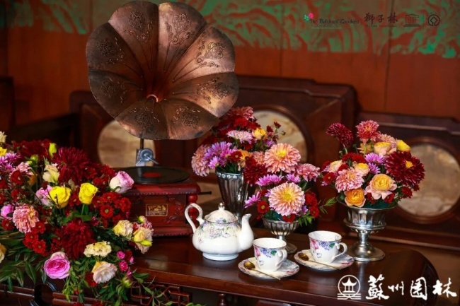 石上花开!加拿大布查特花园与苏州狮子林惊艳同框