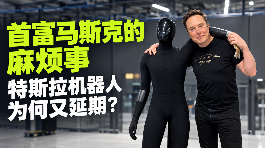 特斯拉机器人量产又延期，到底卡在哪？