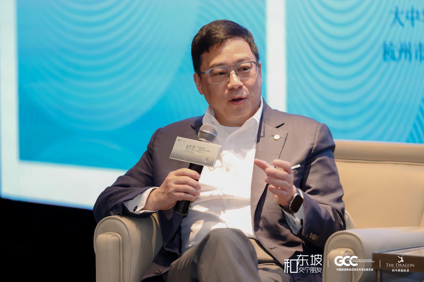 图：杭州黄龙饭店董事长杜宏新