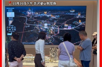 普陀苏河晏认购现场实探