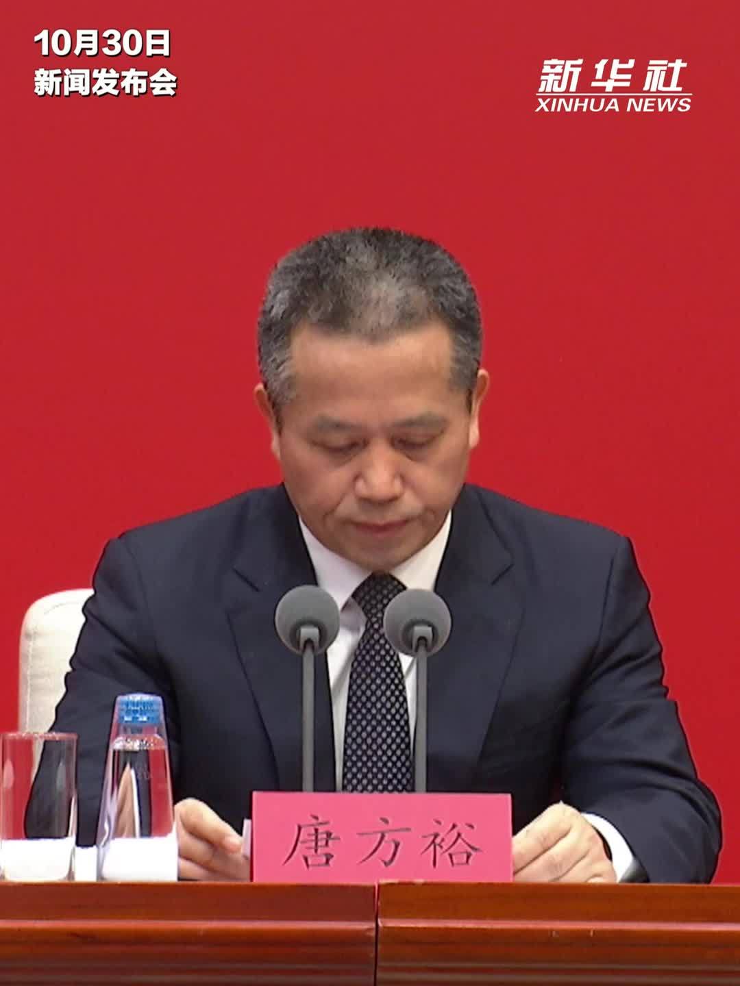 唐方裕：《决定》分为三大板块