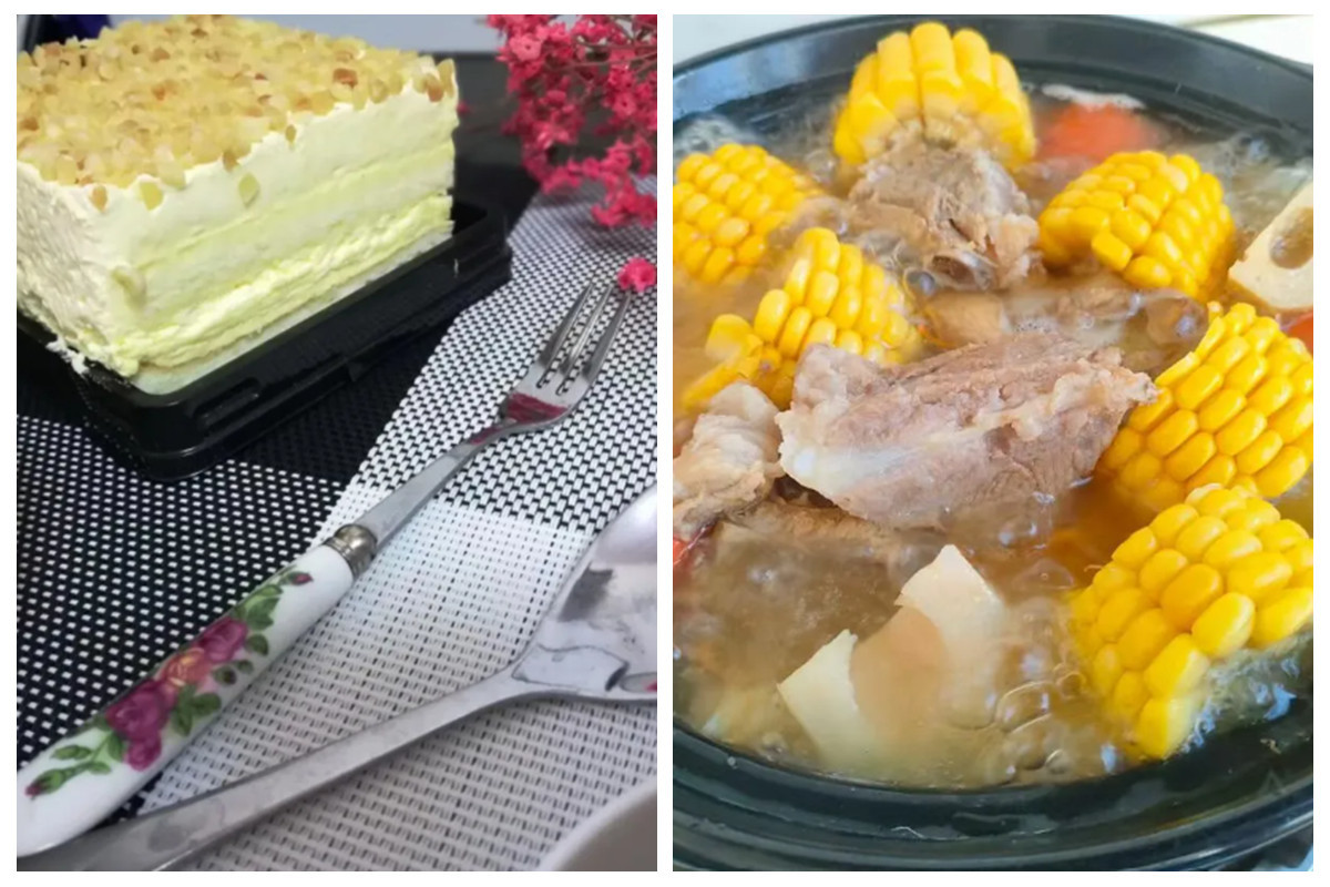 袁宇宏自己做的美食