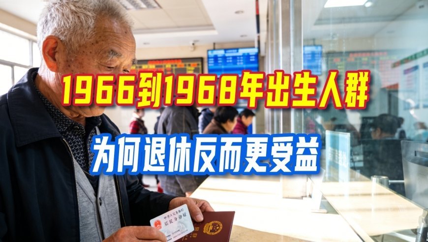 延迟退休落地第二年，1966到1968年出生人群，为何退休反而更受益