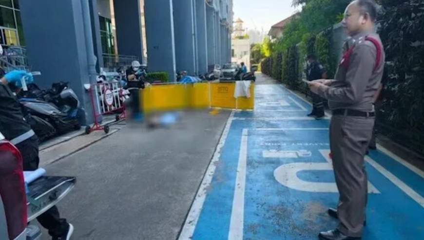 留女友一人熟睡，61岁男子离开房间后坠楼身亡，留下一封手写信