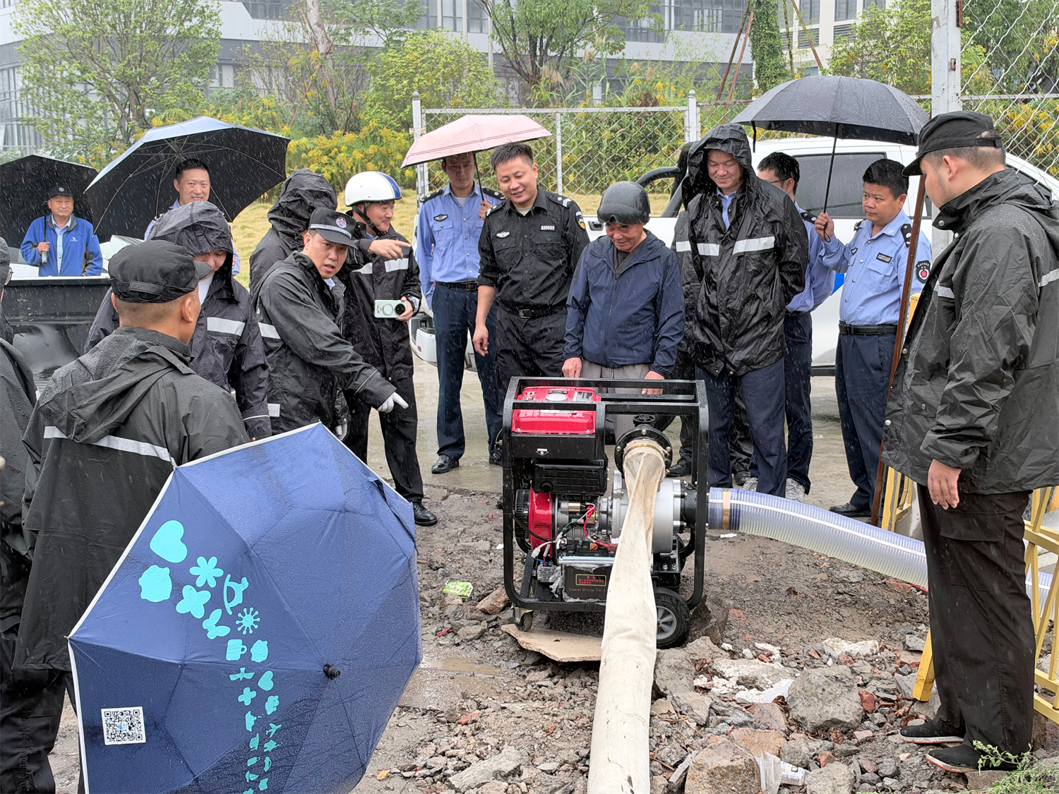 实操开练 提升城市排涝应急处置能力